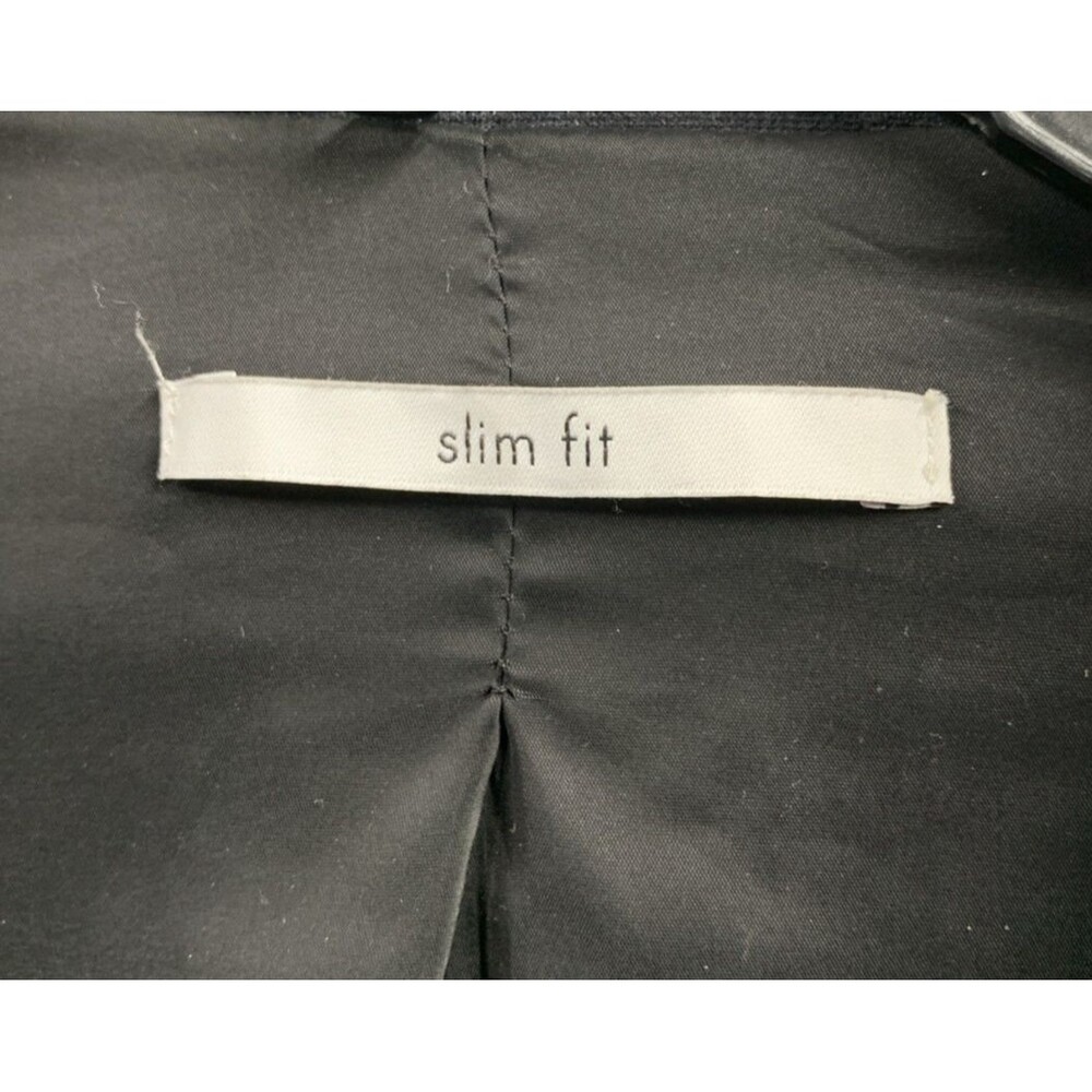 CALVIN KLEIN Mens Sport Coat Blazer Jacket Black SLIM FIT 2 Button Suit Medium - Picture 13 of 16
